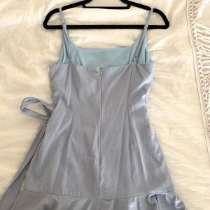 Blue Mini Dress